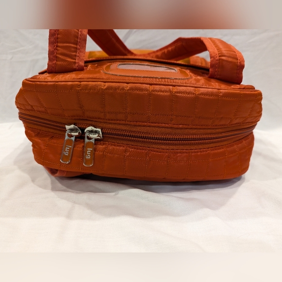 Lug Puddle Jumper Travel Commuter Overnight Weekend Gym Yoga Satchel Tote Bag - Picture 7 of 17